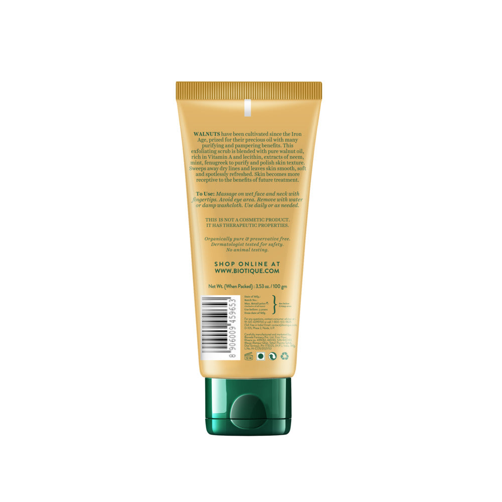 WALNUT Exfoliating & Polishing Face Scrub
