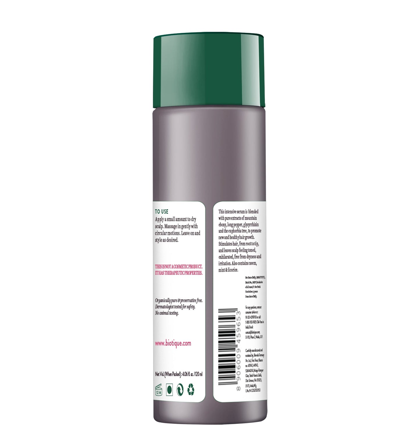 Mountain Ebony Anti Hair Fall Hair Serum