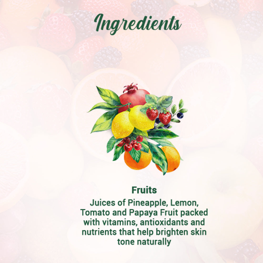 FRUIT Brightening Depigmentation & Tan Removal Face Pack 100ml