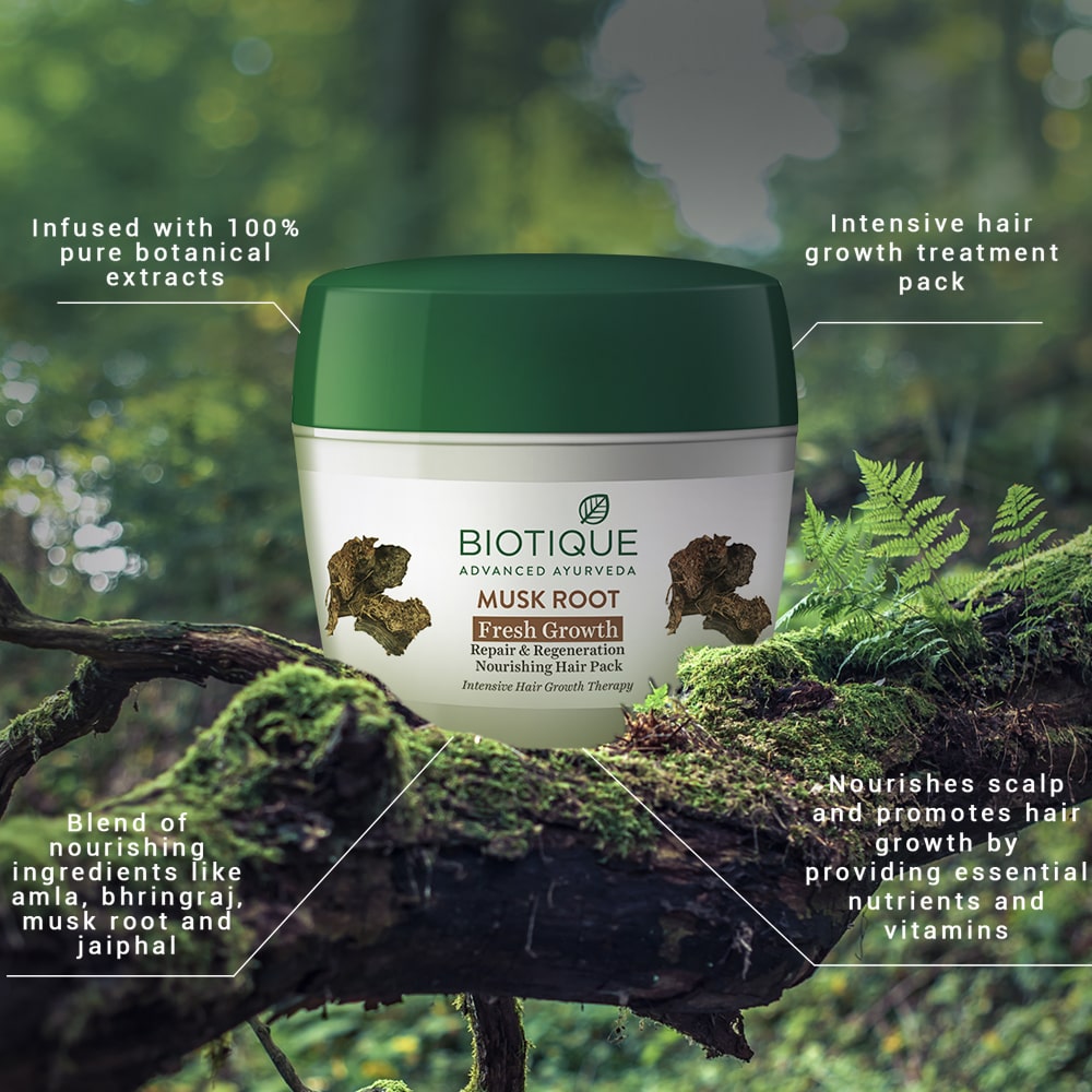 Biotique Musk Root Hair Mask