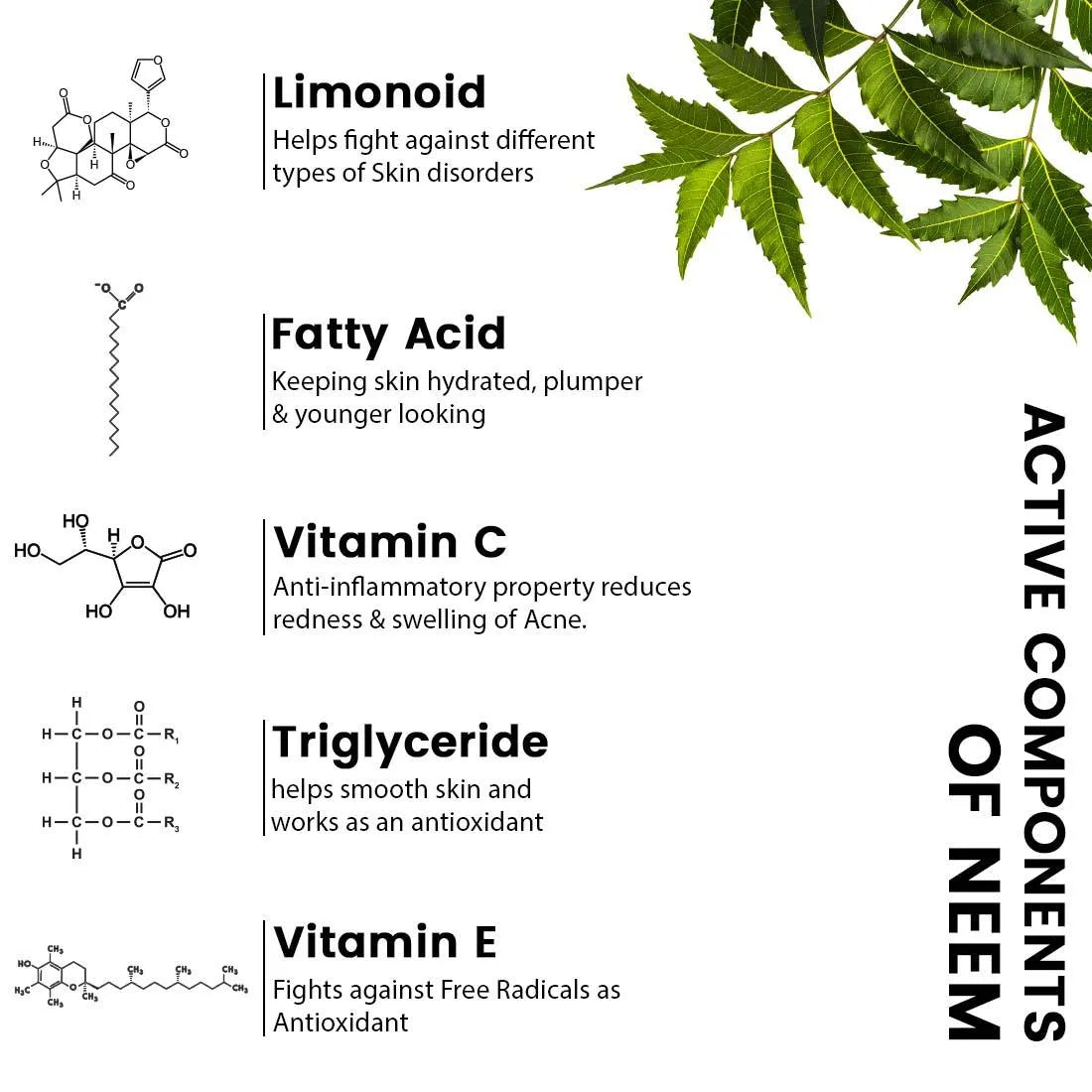 Skin Hydrating Neem Toner, Oily & Ance Prone Skin, Tulsi, Oil Control, Reduce Redness, Calms Acne Breakout, Alcohol Free 250g