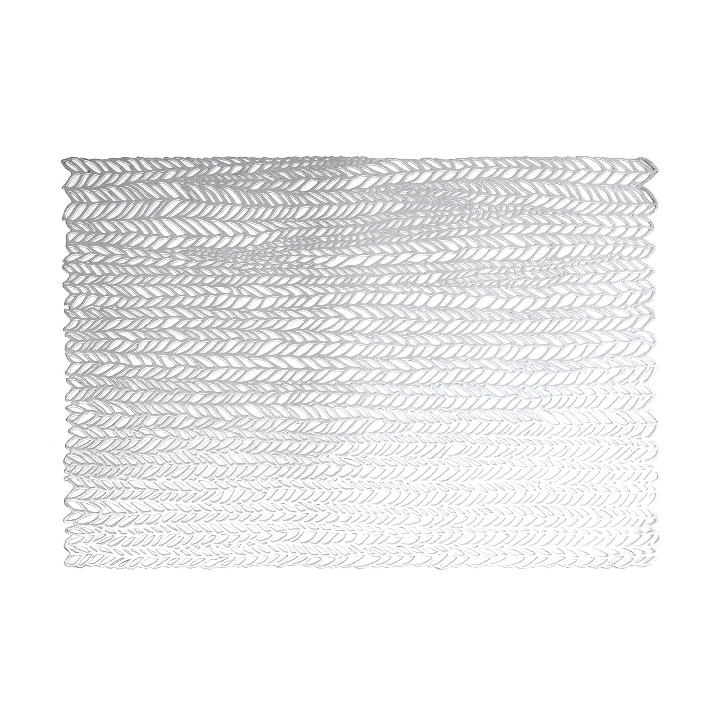 Silver Mesh Textured Placemat