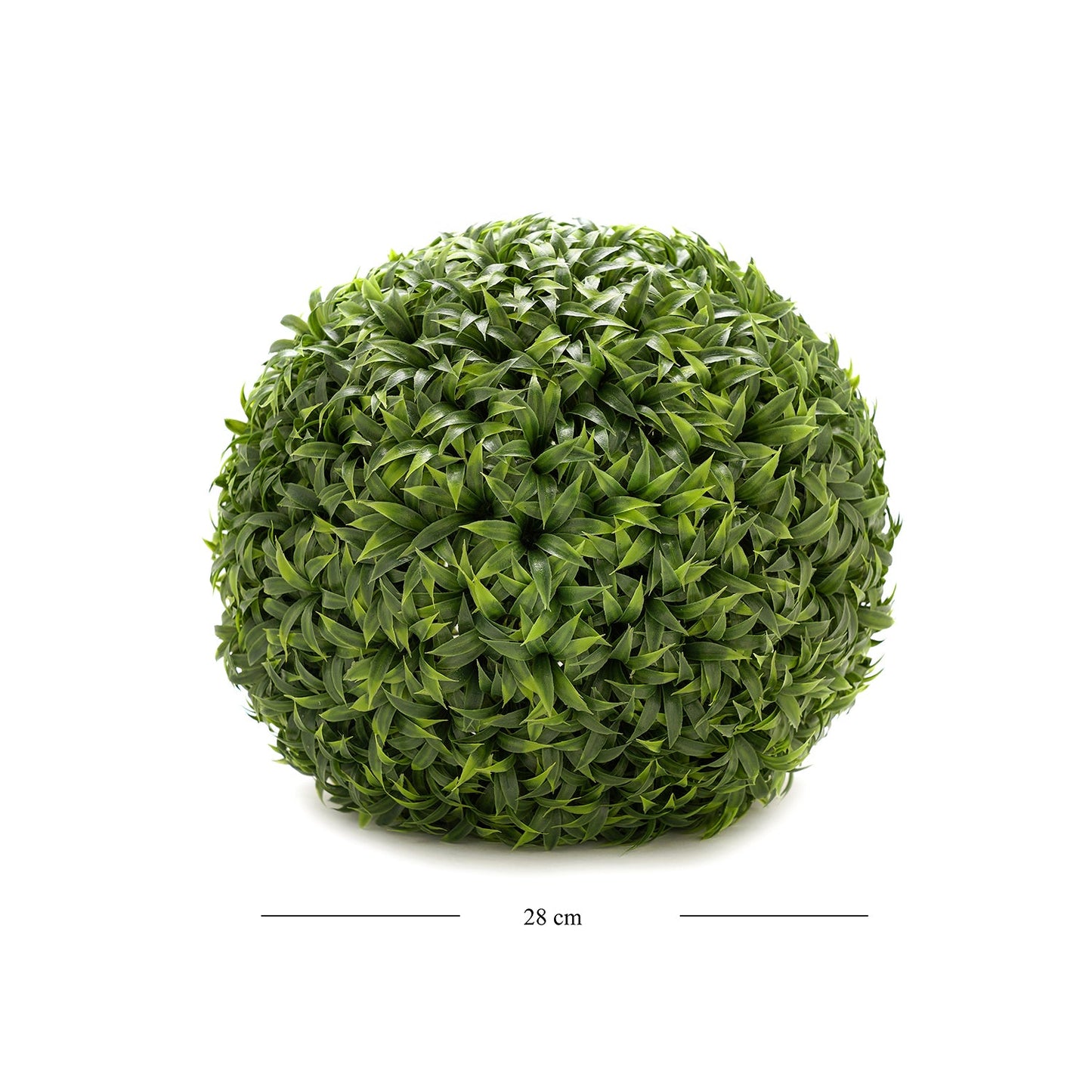 Green Artificial Mini Vanilla Ball Plant