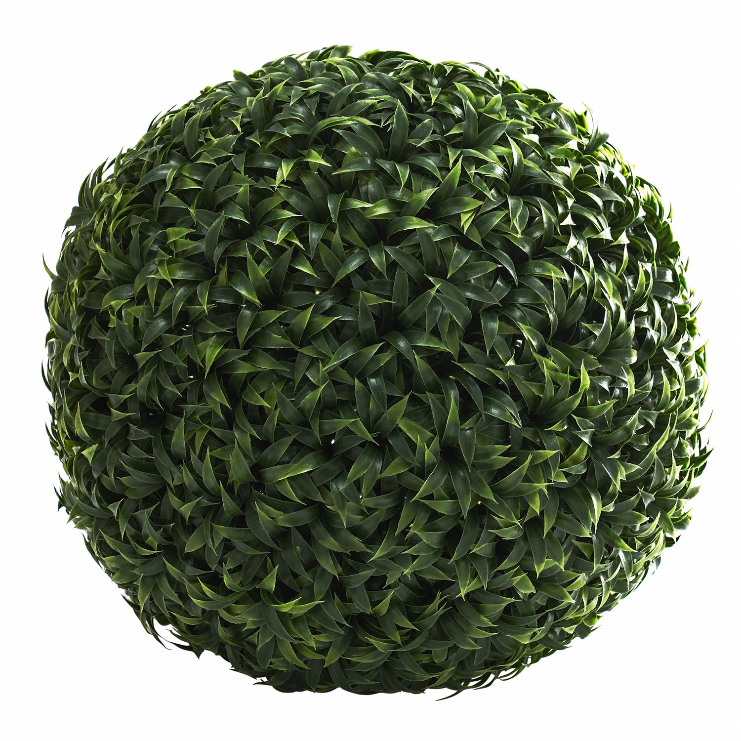 Green Faux Leafy Foliage Topiary