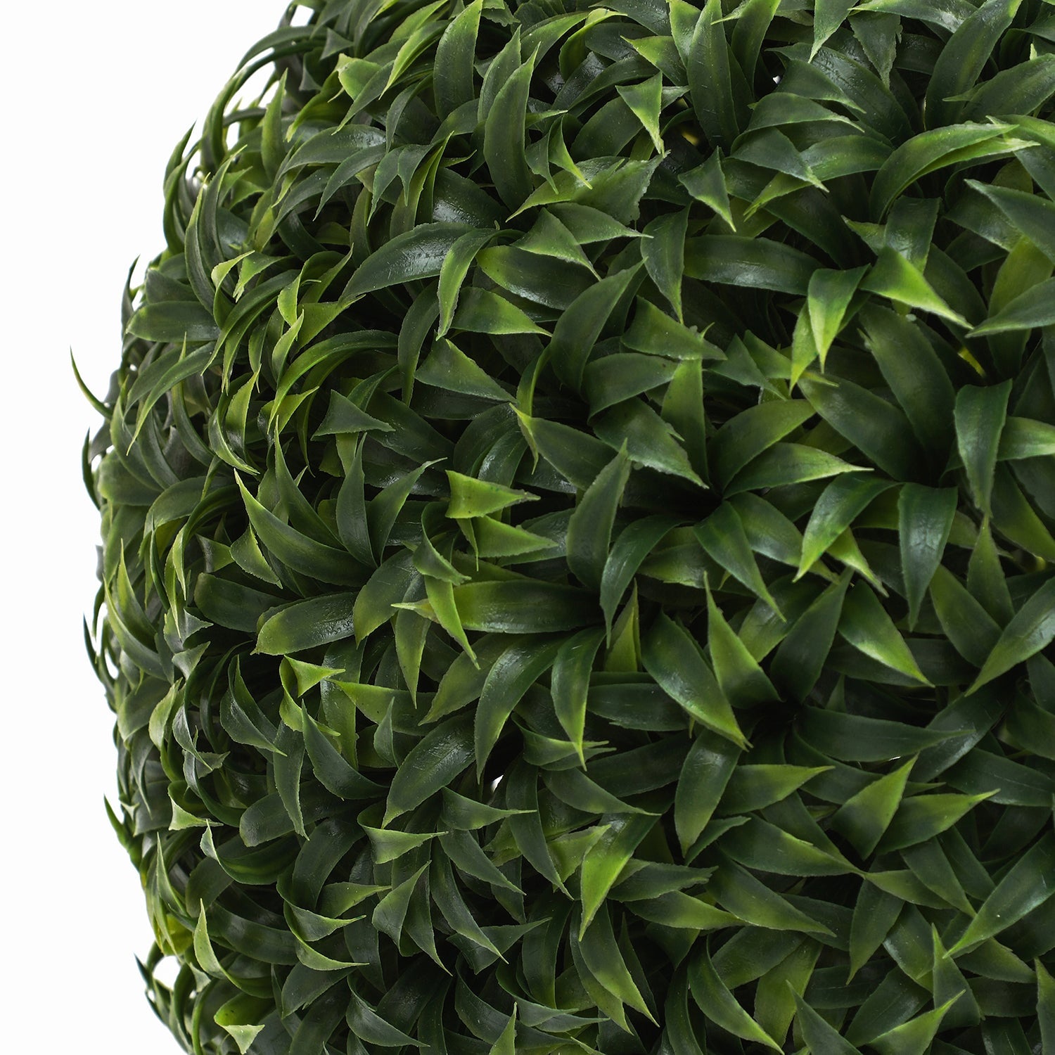 Green Faux Leafy Foliage Topiary
