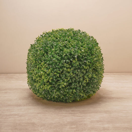 Green Faux Seagrass Ball Small