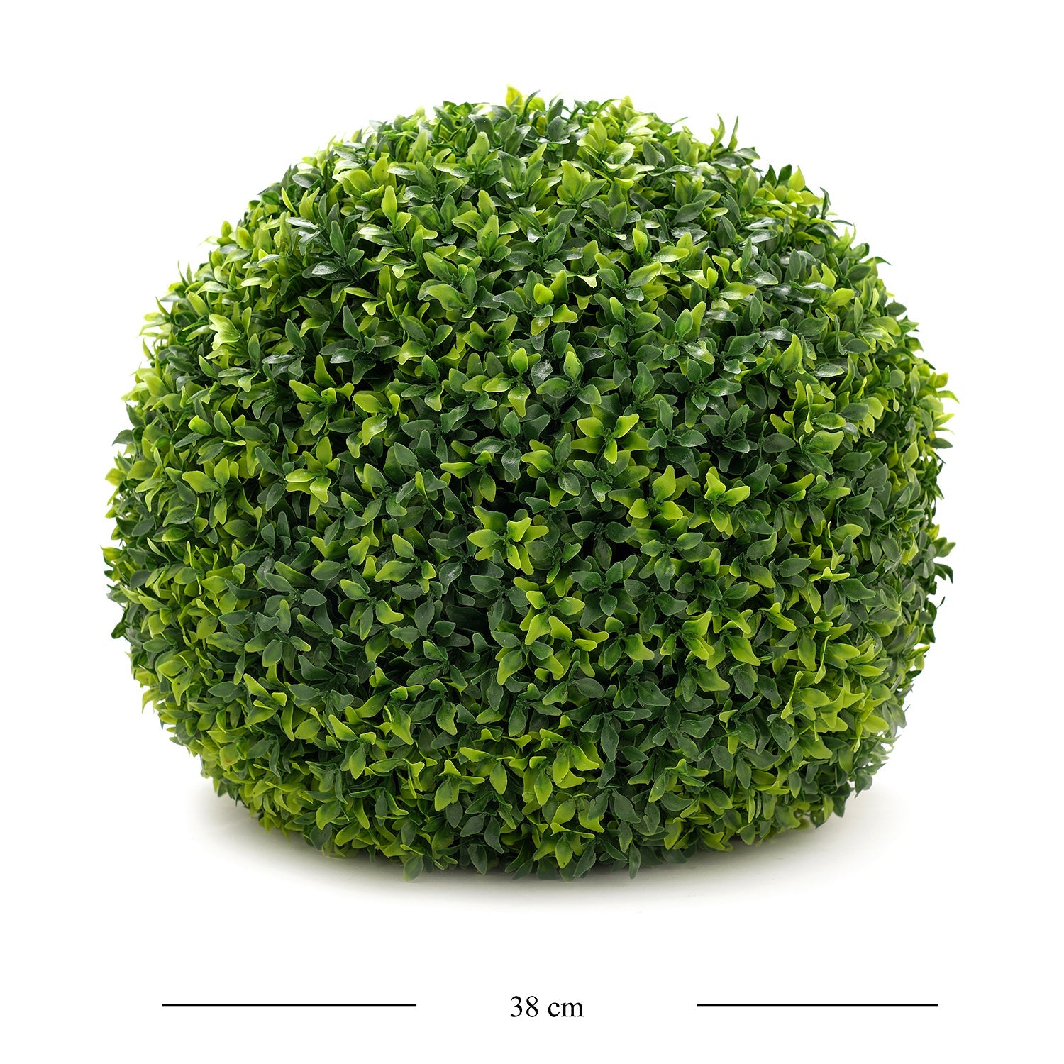 Green Faux Seagrass Topiary