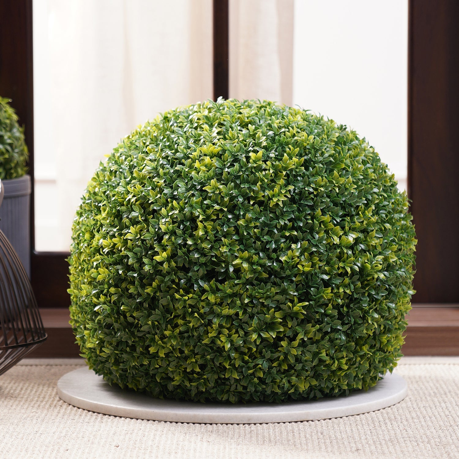 Green Faux Seagrass Ball Extra Extra Large