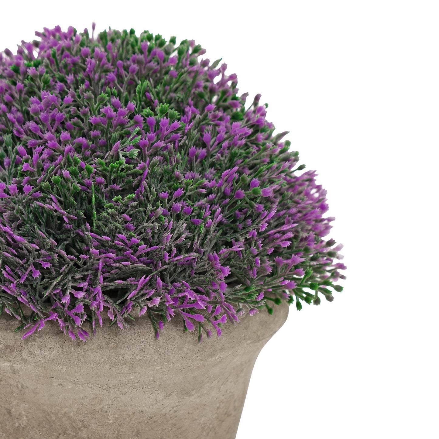 Purple Artificial Plant with Pot