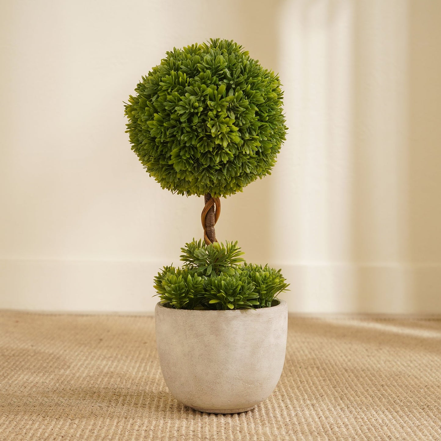 Green Artificial Plant with Pot