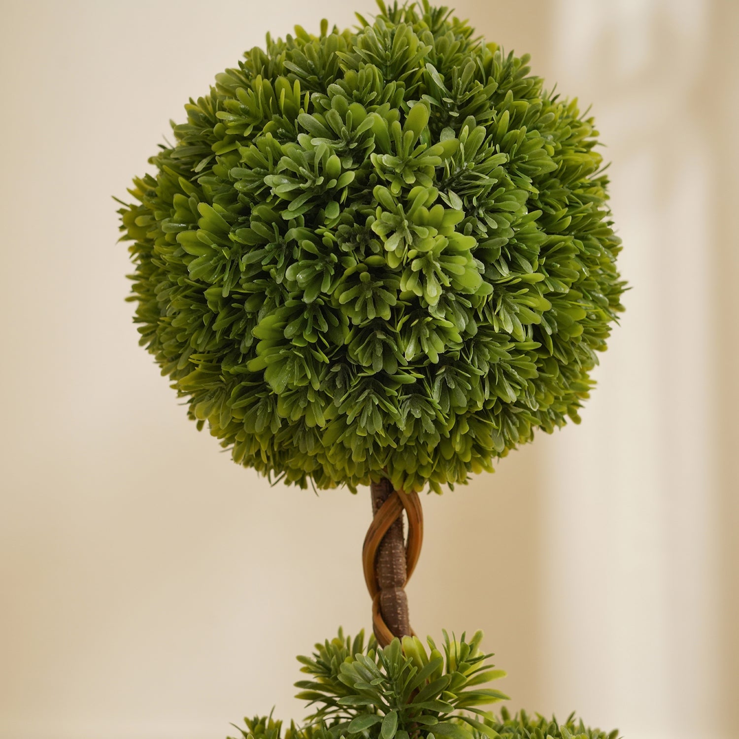 Green Artificial Plant with Pot