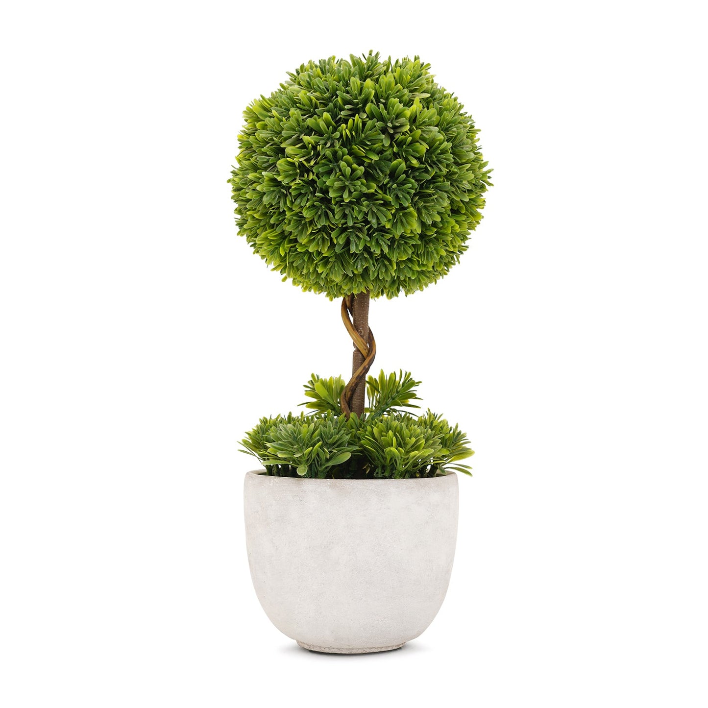 Green Artificial Plant with Pot