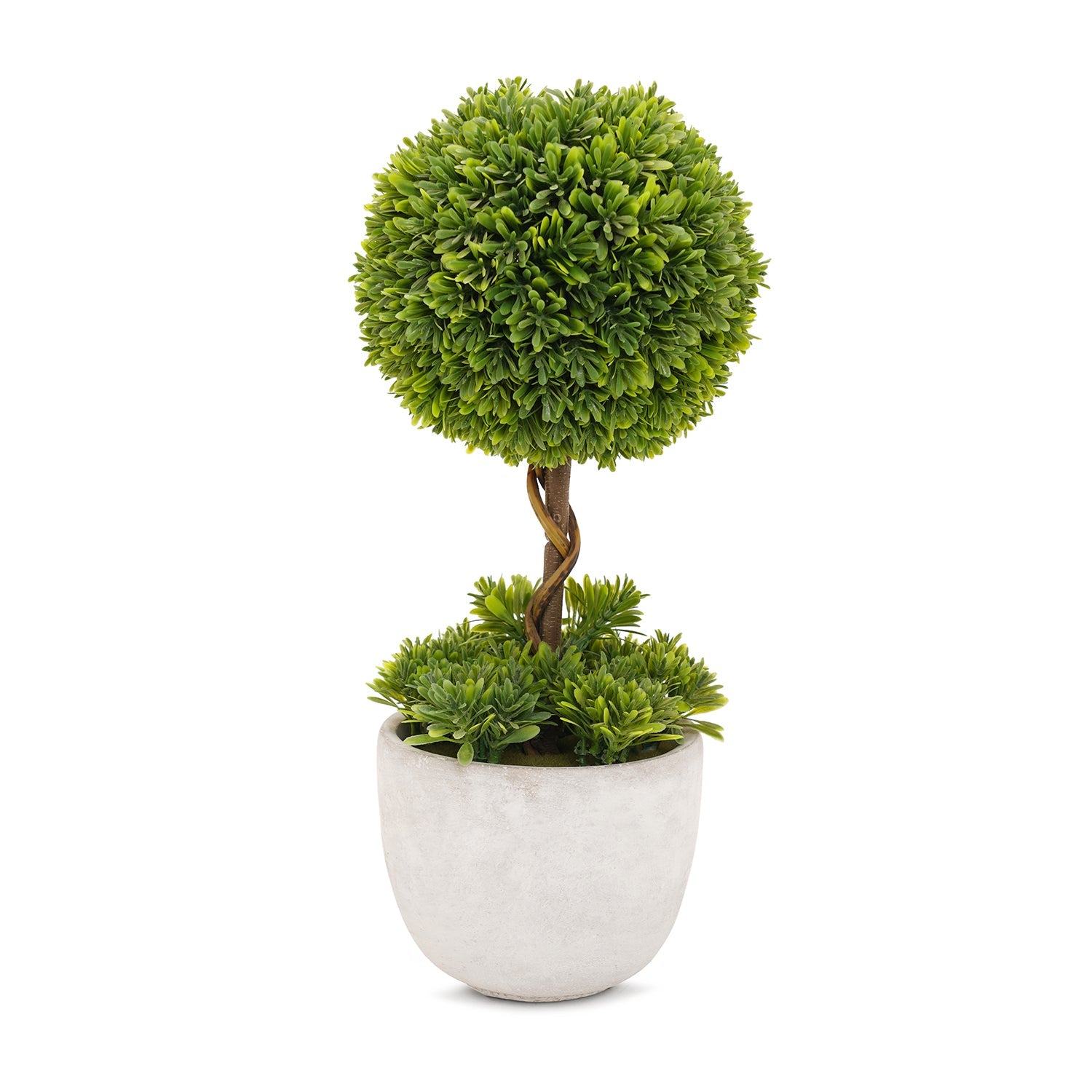 Green Artificial Plant with Pot