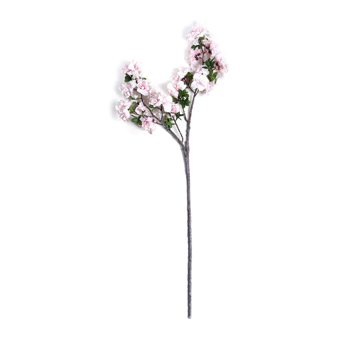 Pink Azalea Faux Flower Stem Single