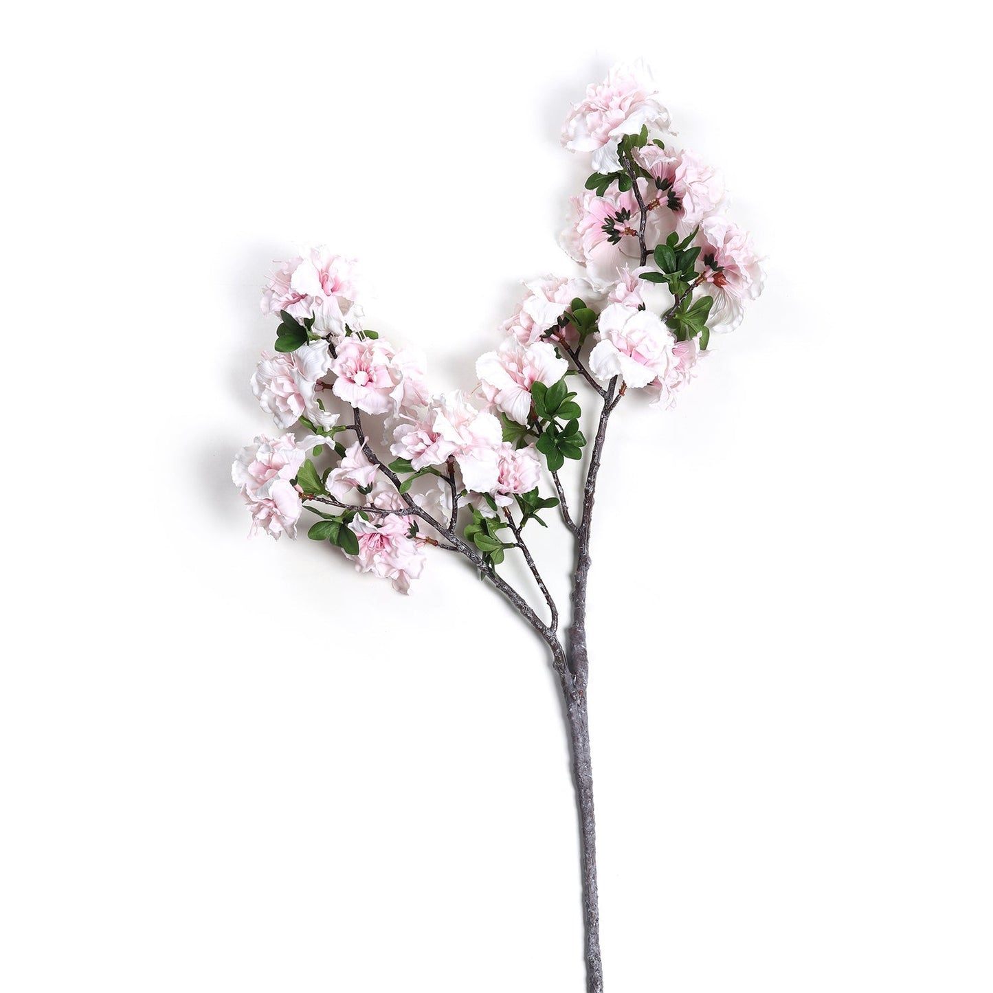 Pink Azalea Faux Flower Stem Single