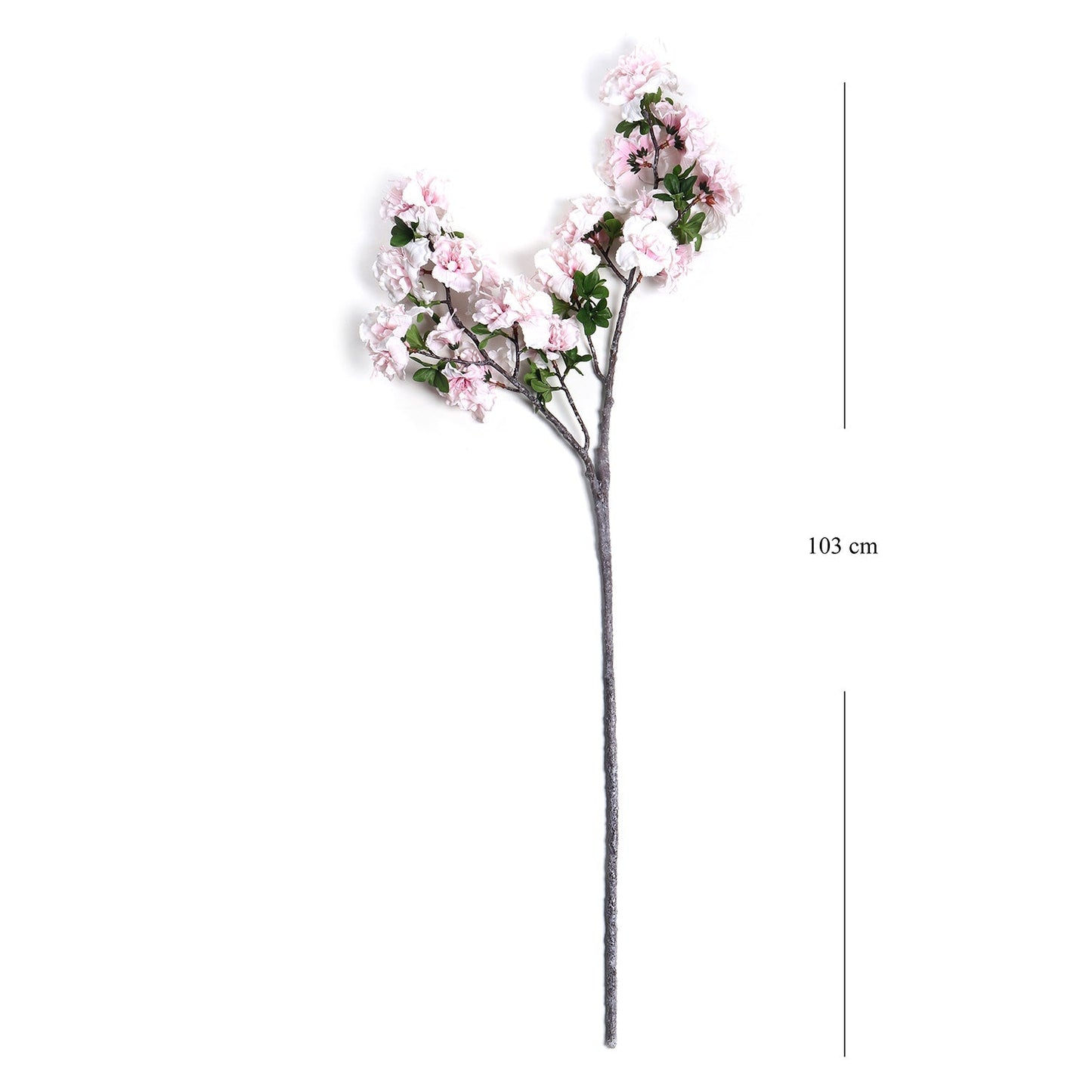 Pink Azalea Faux Flower Stem Single