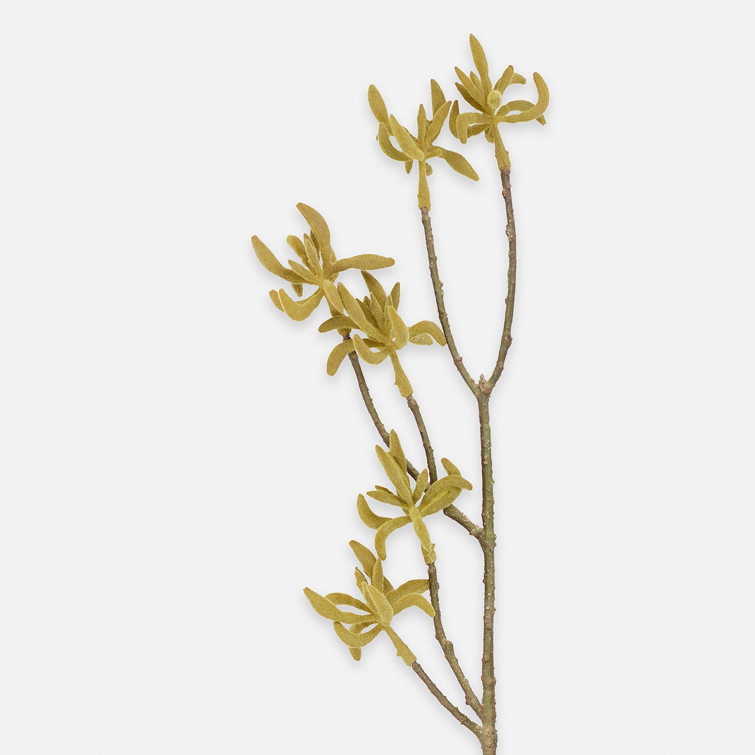 Green Artificial Maple Branch