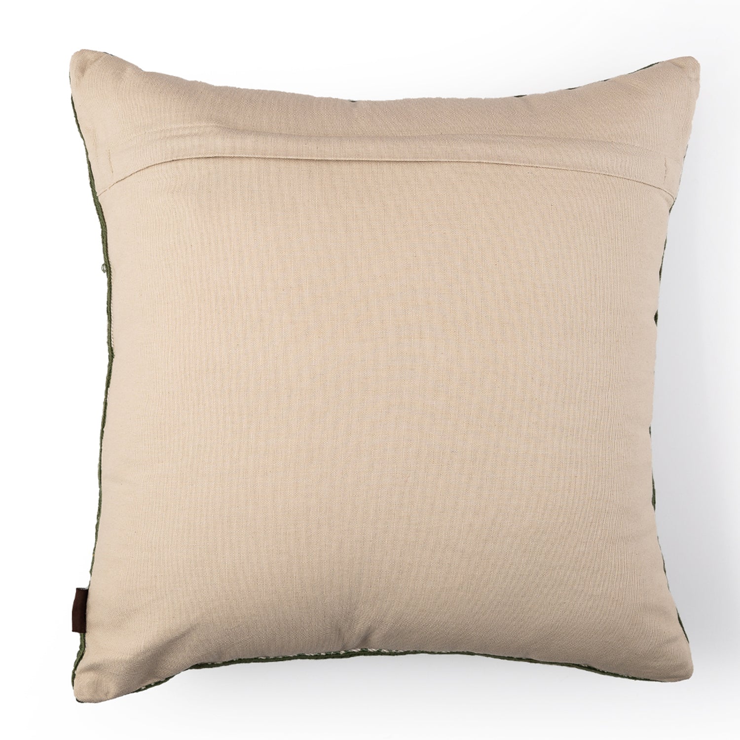 Green Marigold Cushion Cover