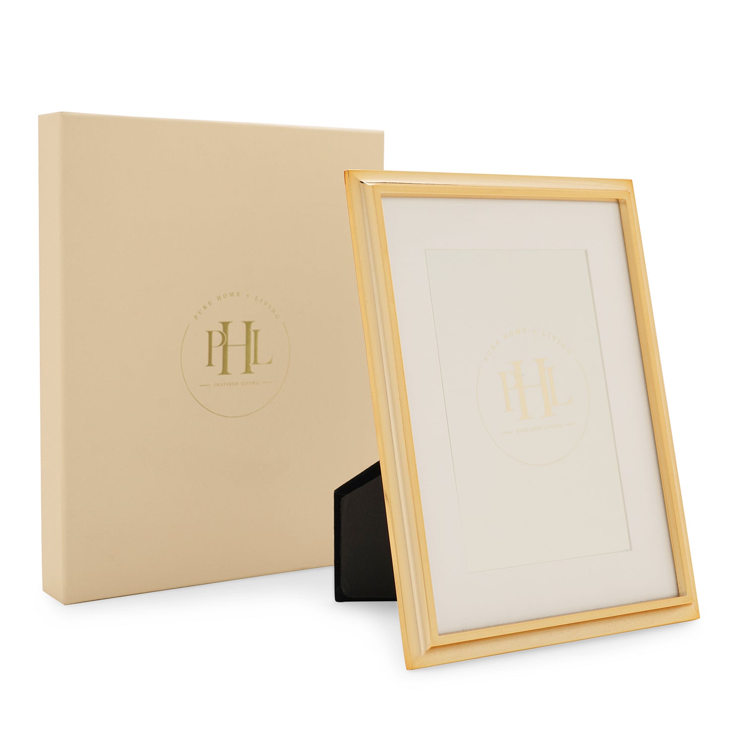 Gold Plated Classic Metal Photo Frame - Small