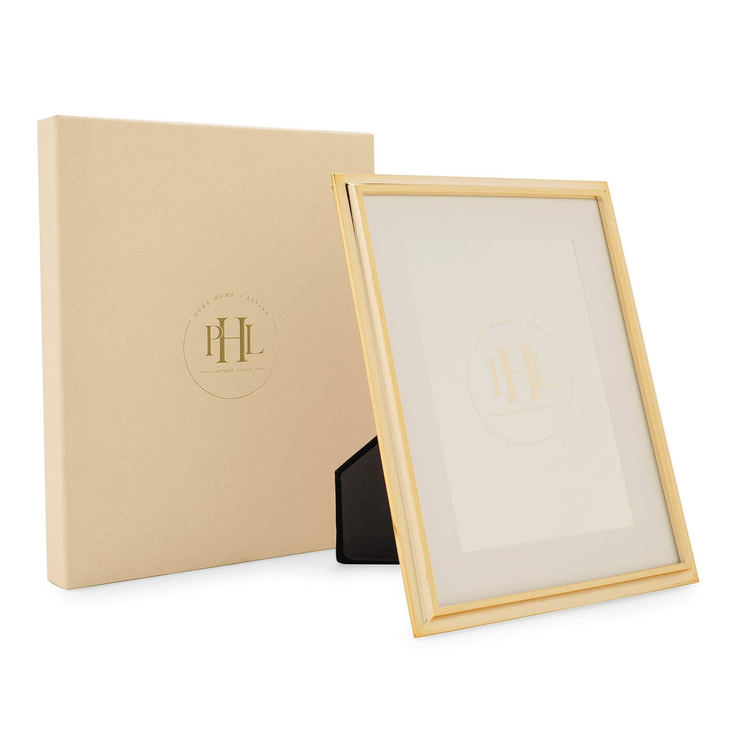 Gold Plated Classic Metal Photo Frame - Large