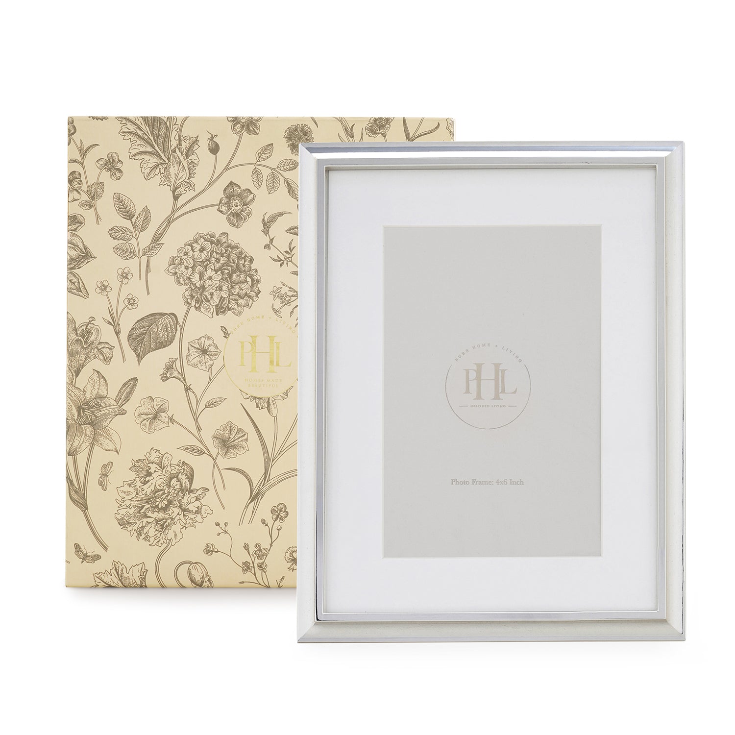 Silver Plated Metallic Photo Frame - Small