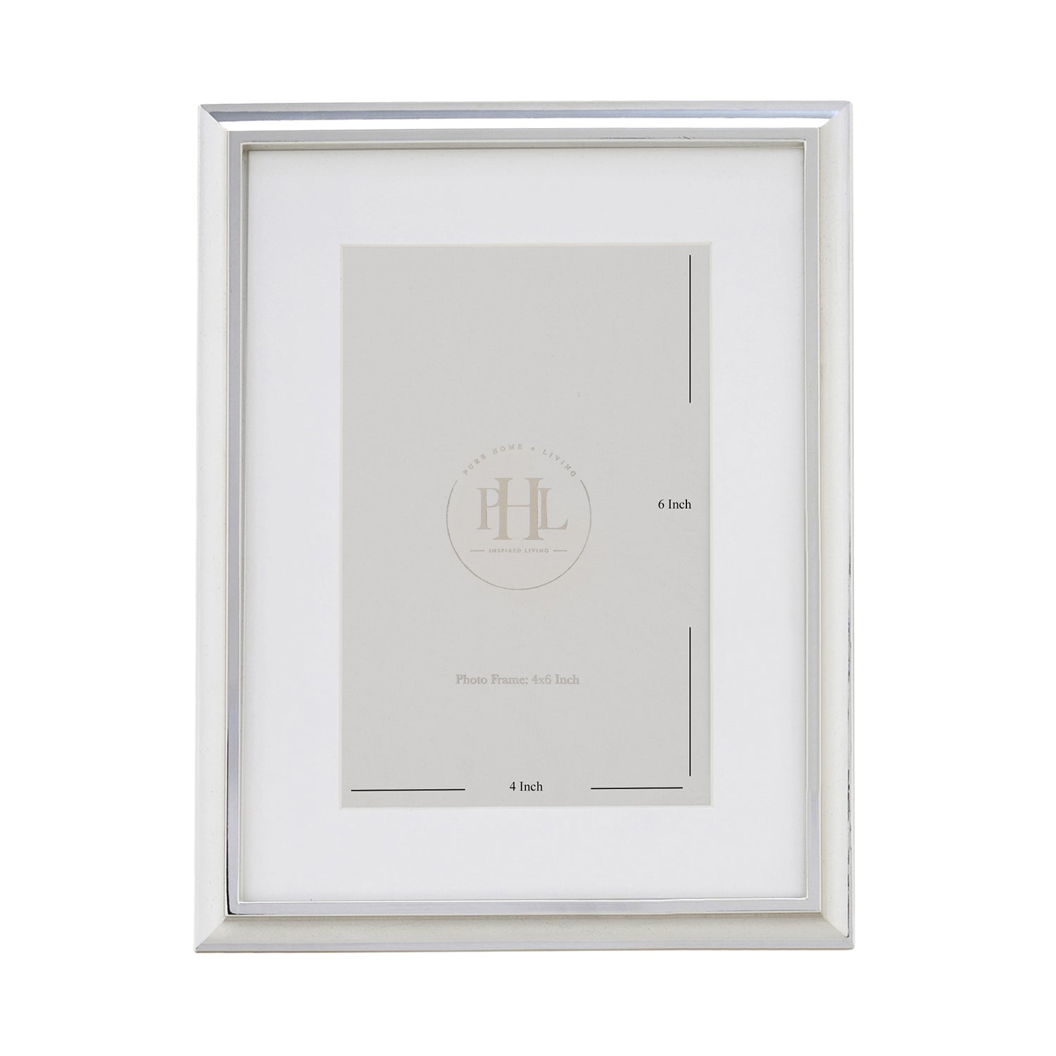Silver Plated Metallic Photo Frame - Small