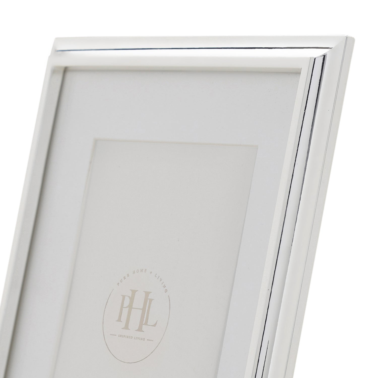Silver Plated Metallic Photo Frame - Medium