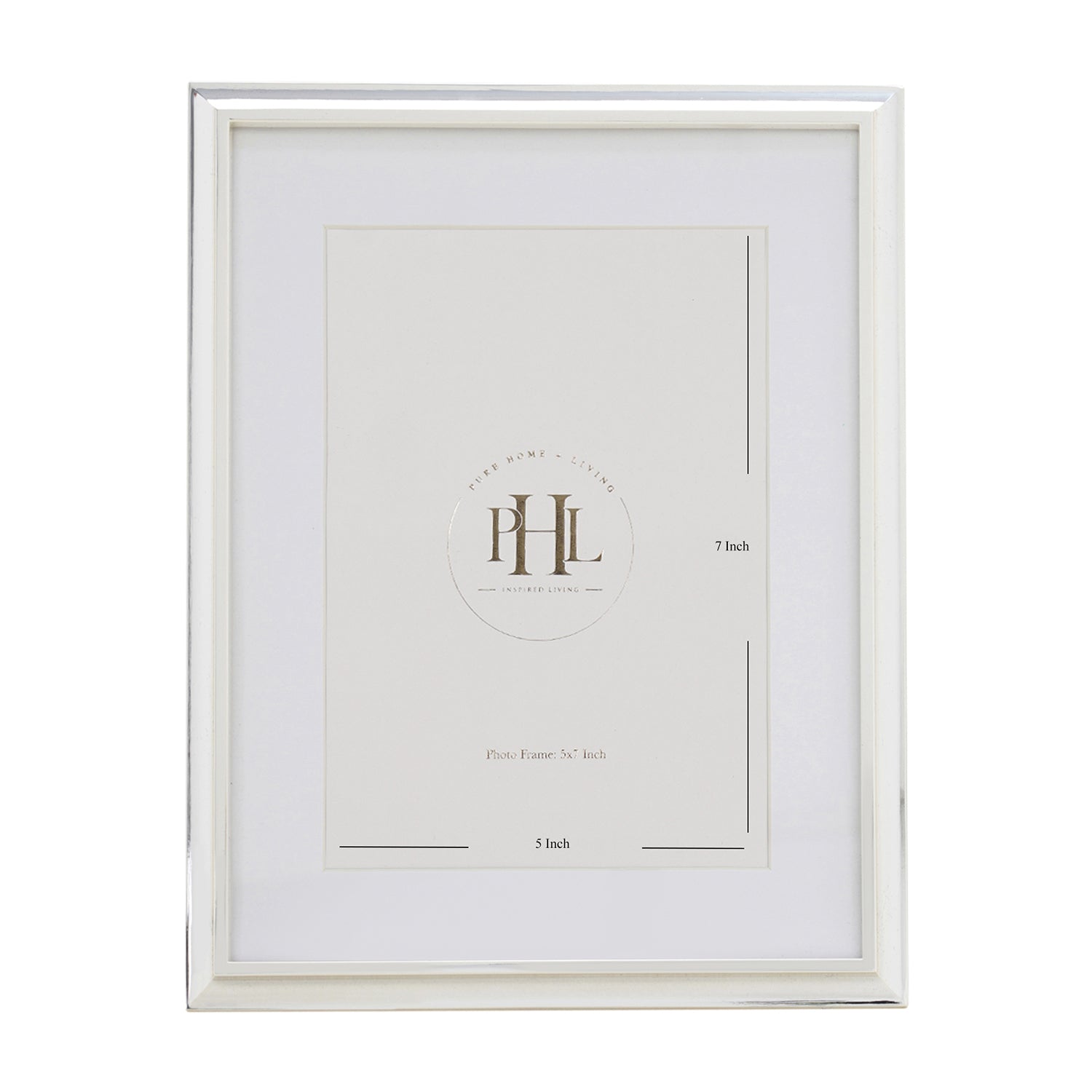 Silver Plated Metallic Photo Frame - Medium