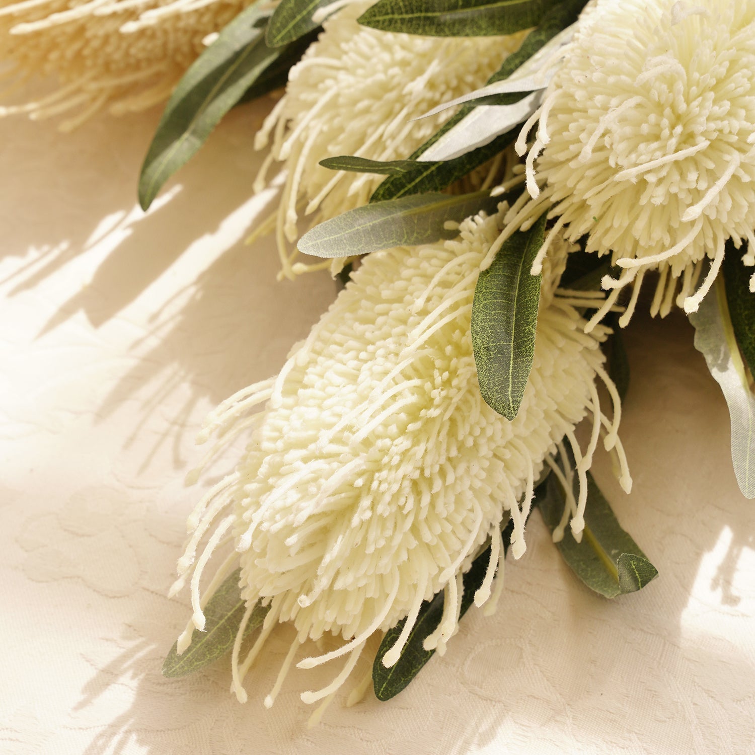 Polyester Artificial Protea