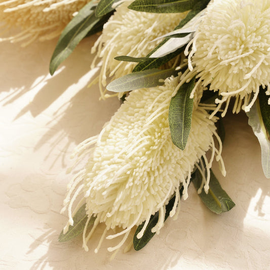Polyester Artificial Protea