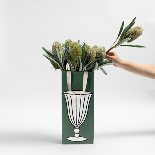 【Pure Home + Living】 Green Protea Single Spray｜グリーン プロテア シングル スプレー