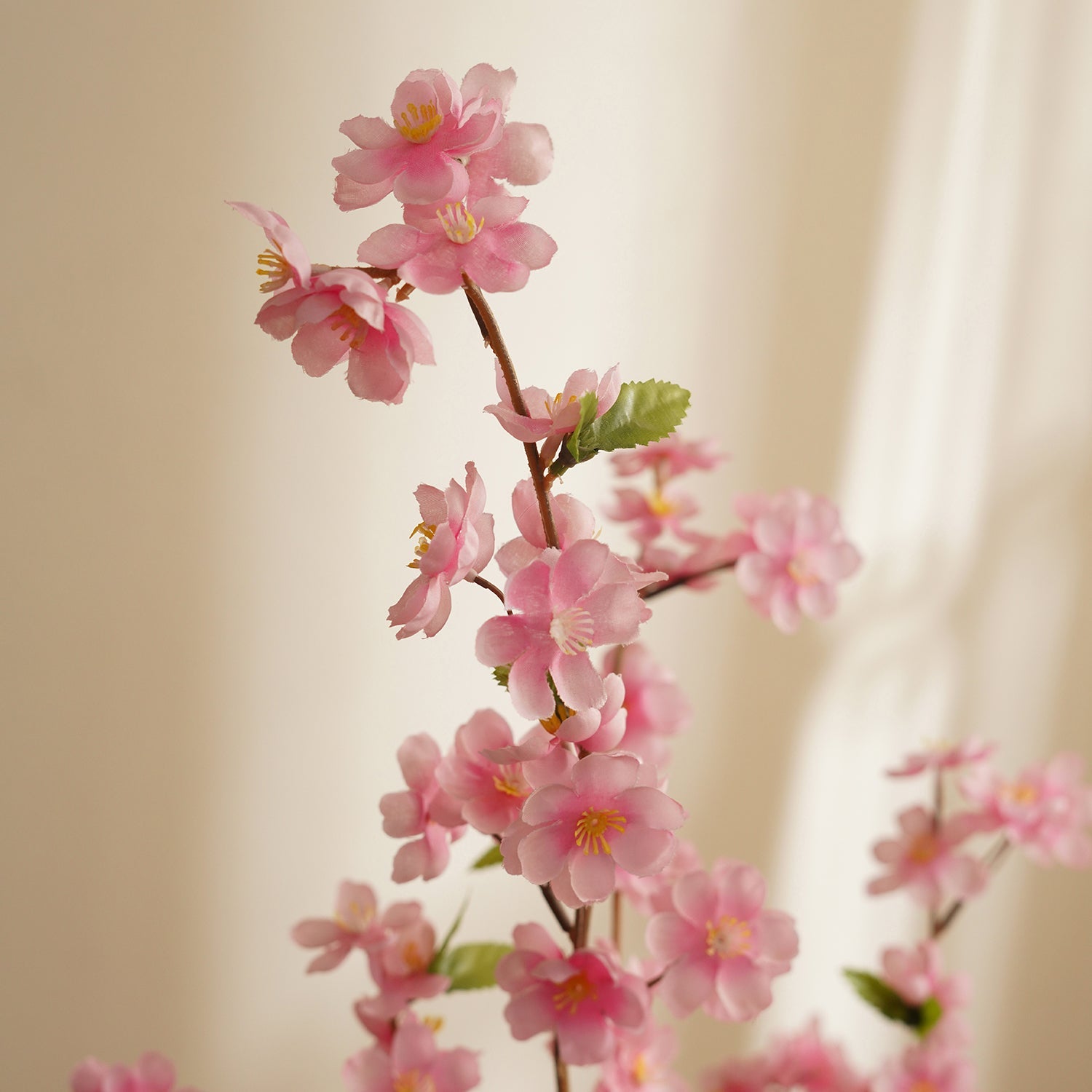 Pink Artificial Flower Plant with Pot