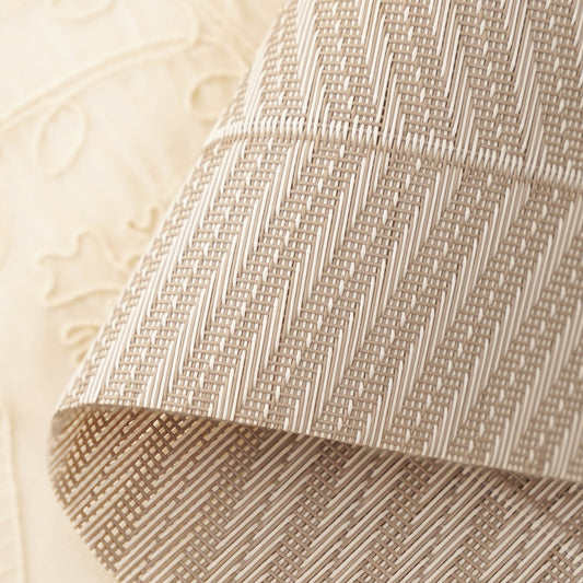 Cream Mesh PVC Placemat - Single