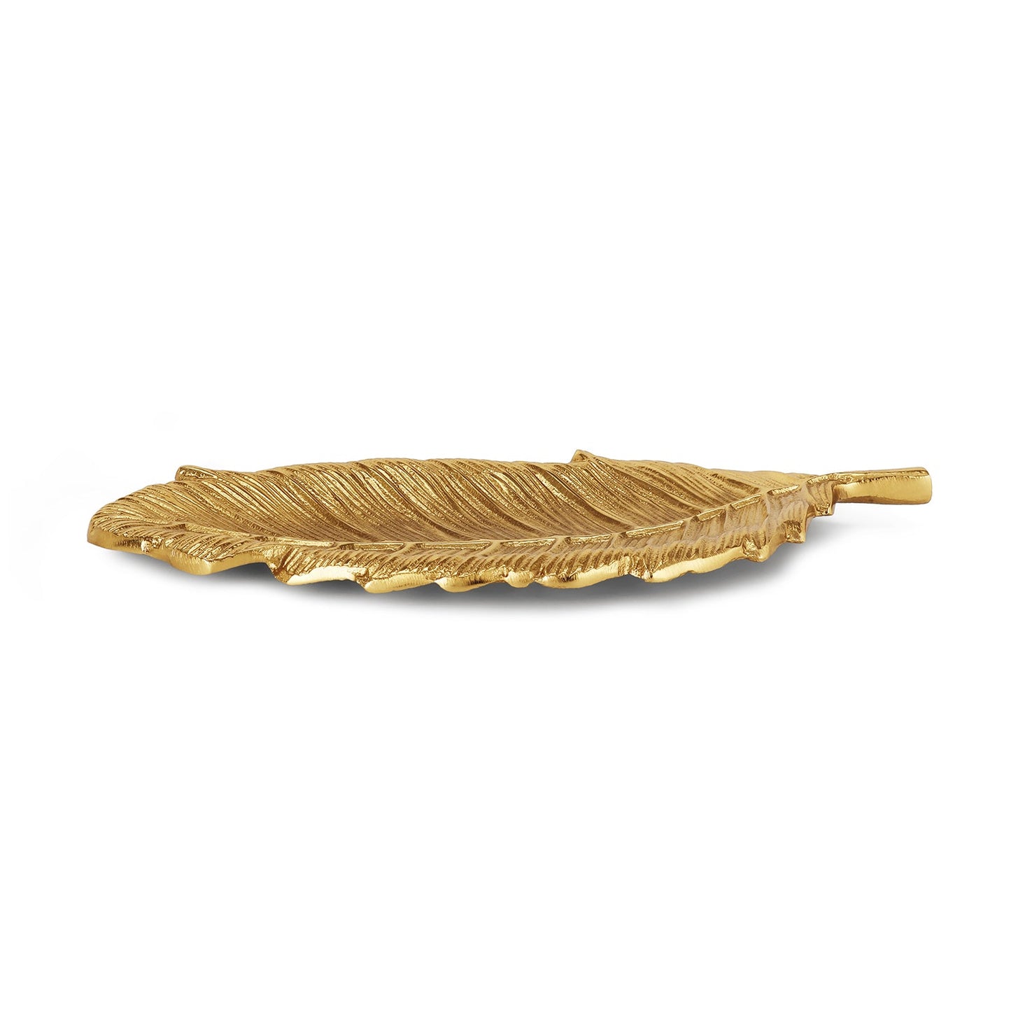 Gold Haven Leaf Shaped Platter