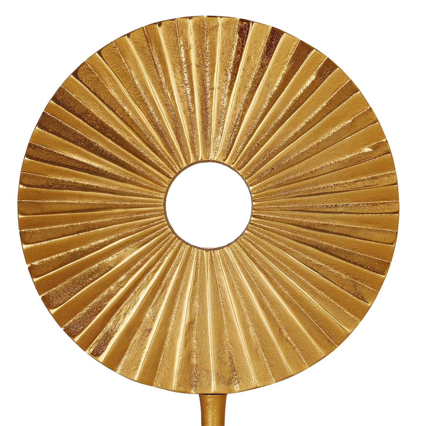 Gold Lotus Leaf Stand - Small