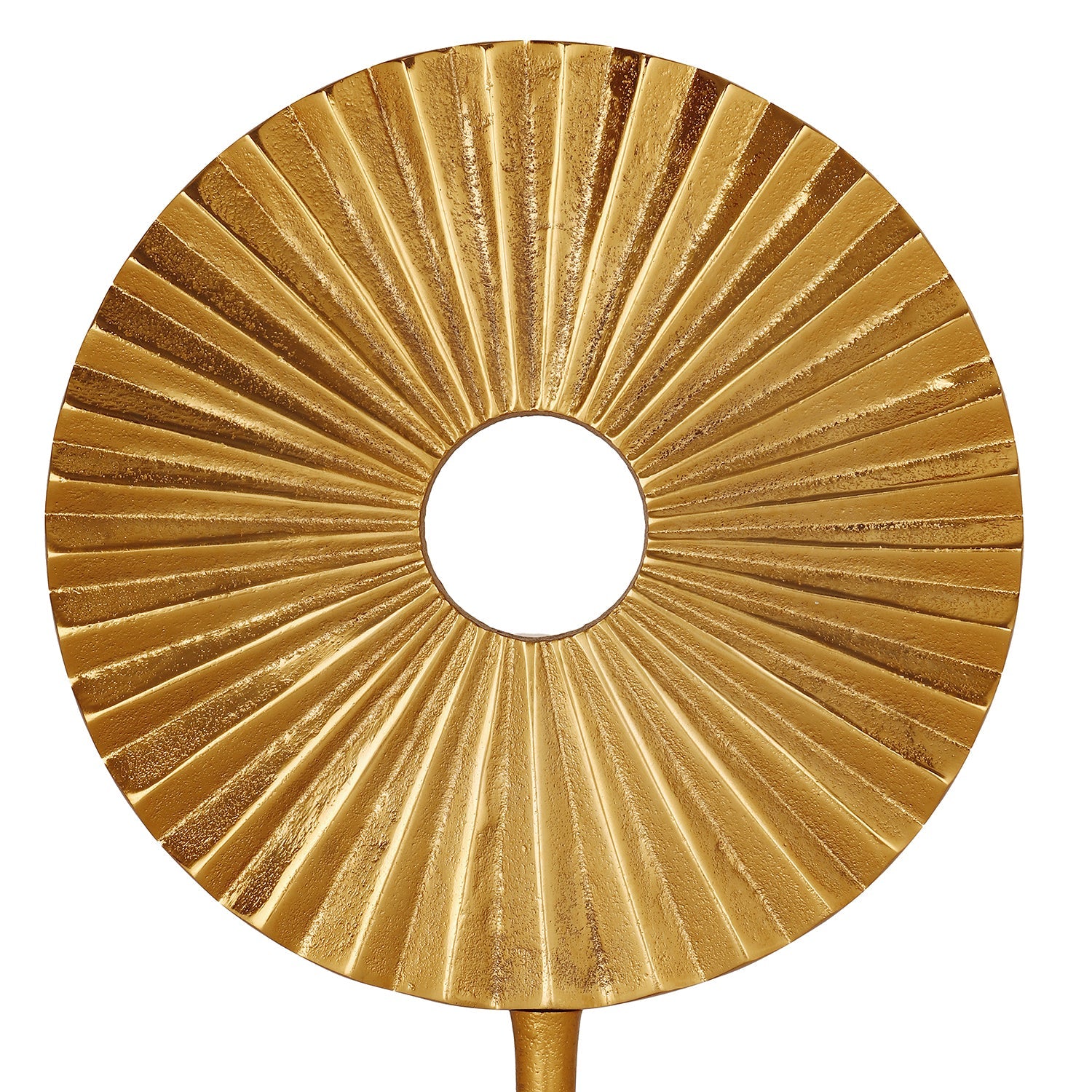 Gold Lotus Leaf Stand - Small