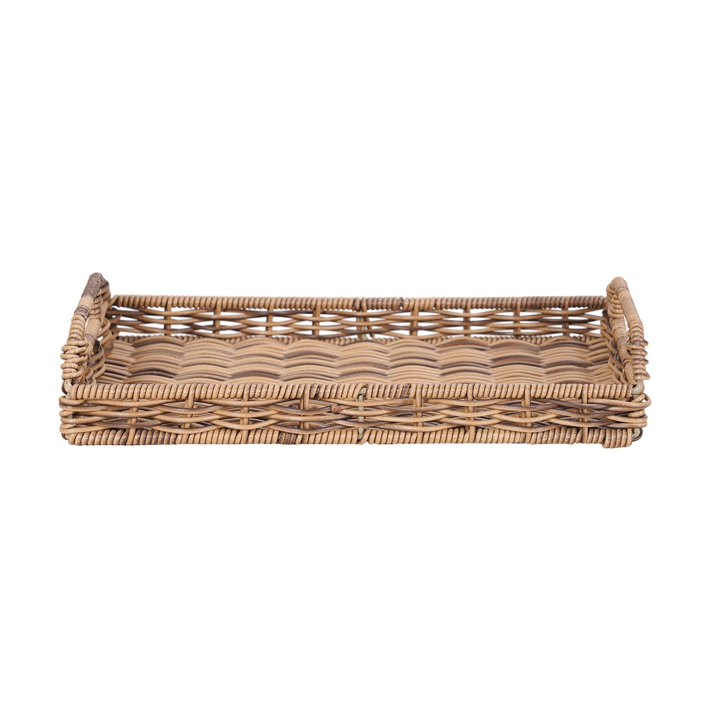 Natural Heather Chic Wicker Tray