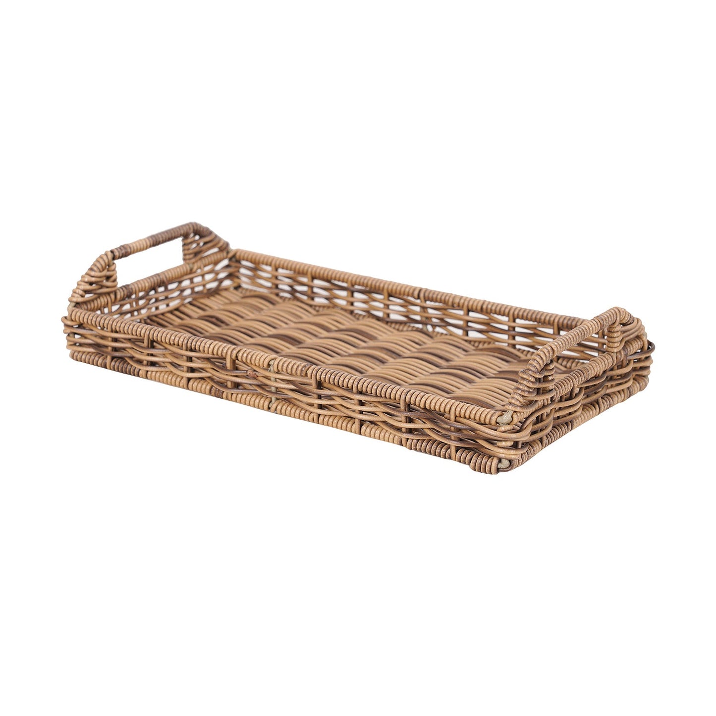 Natural Heather Chic Wicker Tray