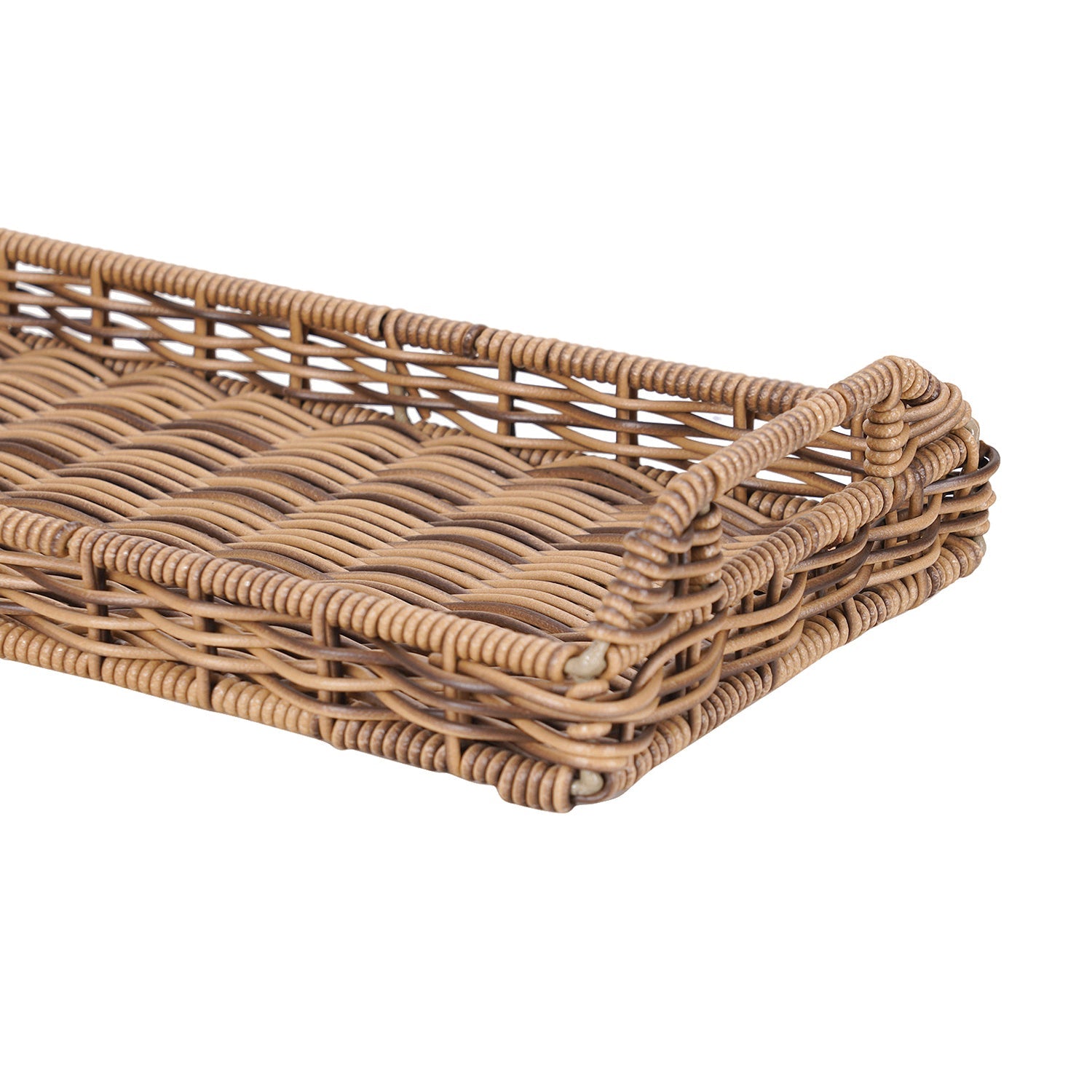 Natural Heather Chic Wicker Tray