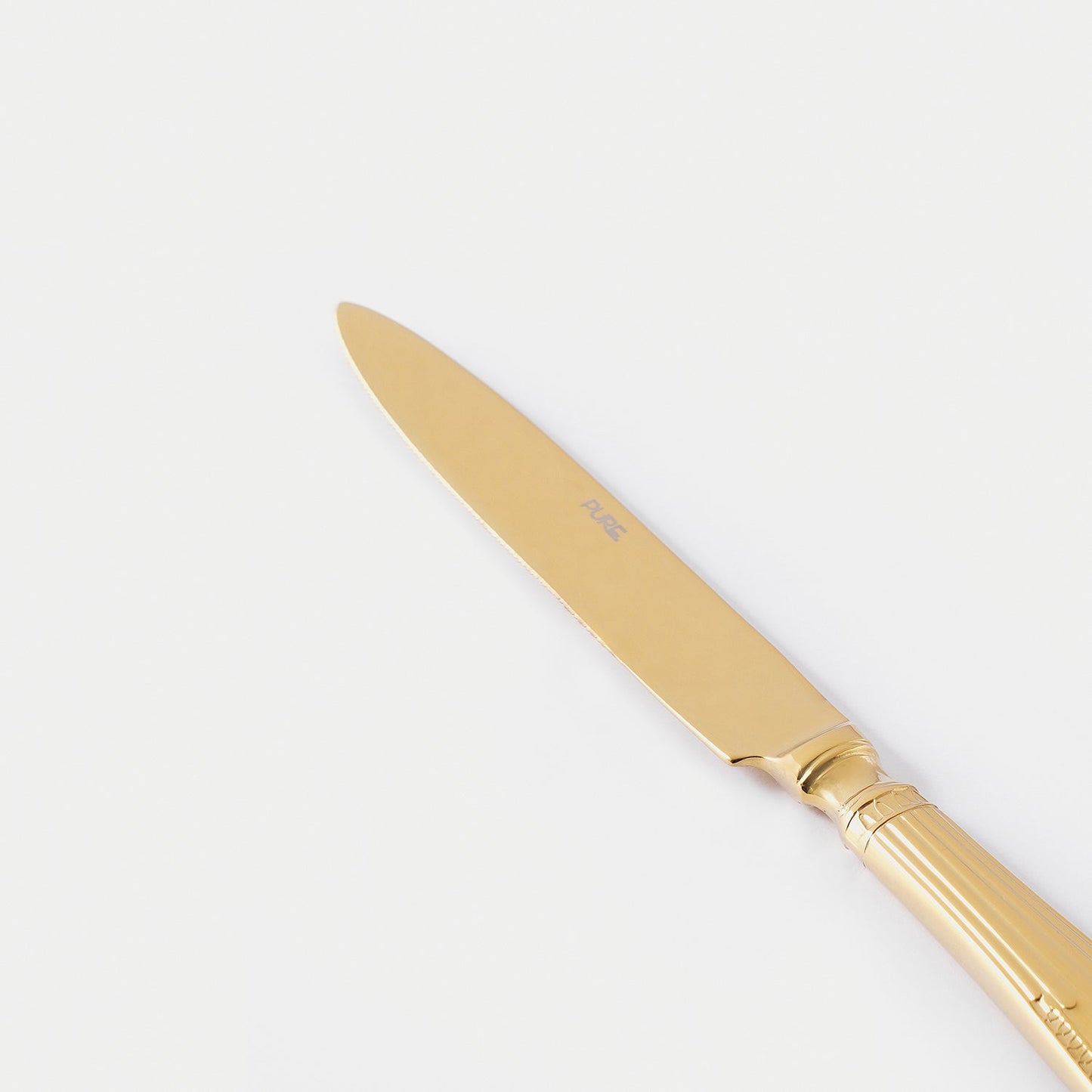 Set Of 4 Gold Victorian Dinner Knives