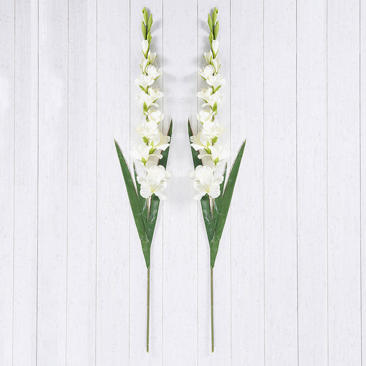 Set of 2 Gladious Ivory Stem