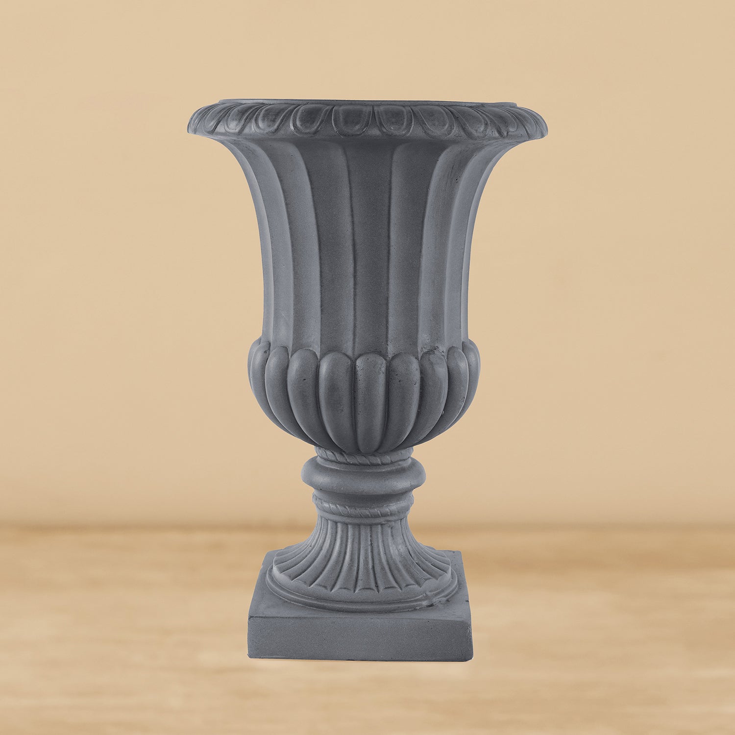 Grey Polyfibre Clay Vase