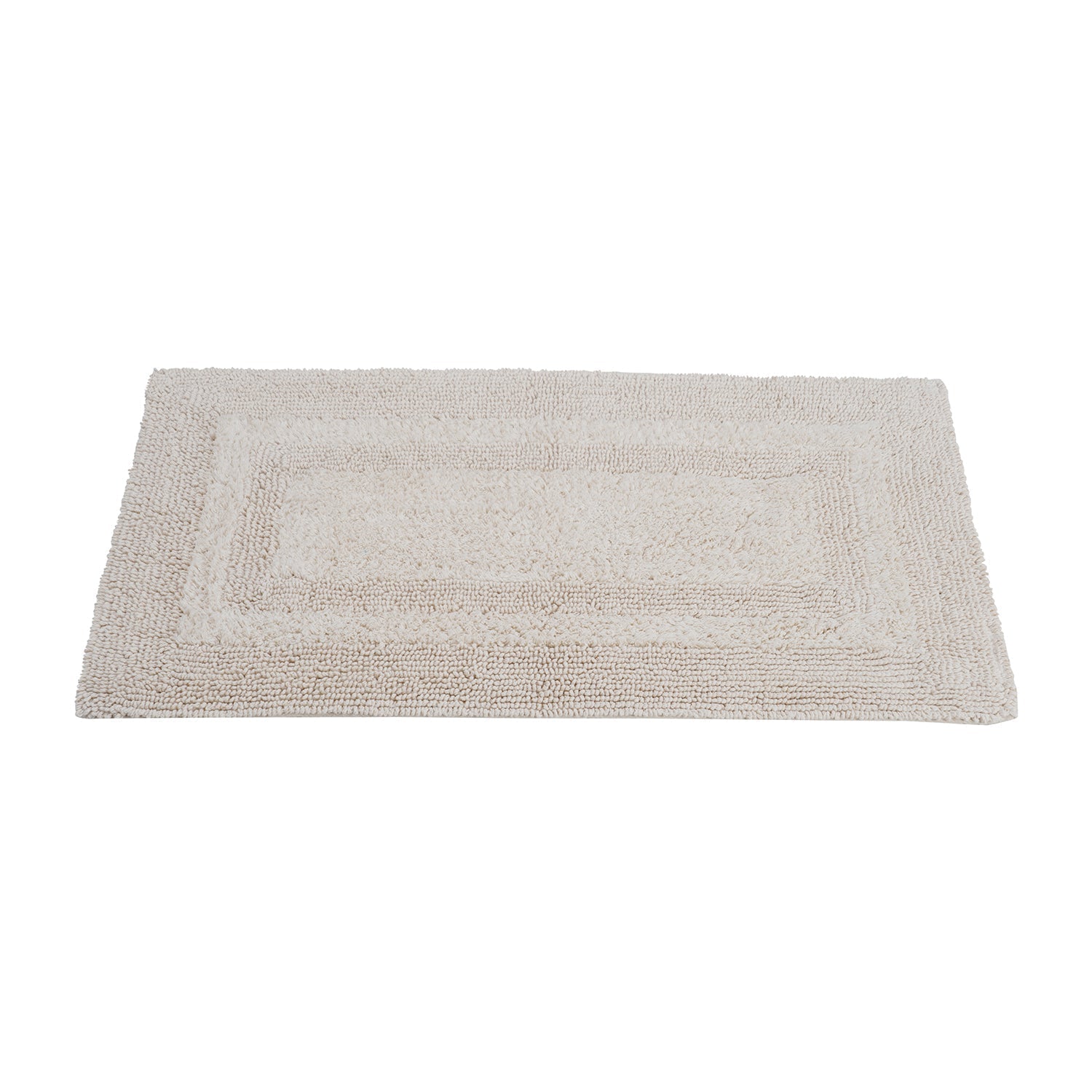 Off White Reversible Bathmat 75×45cm