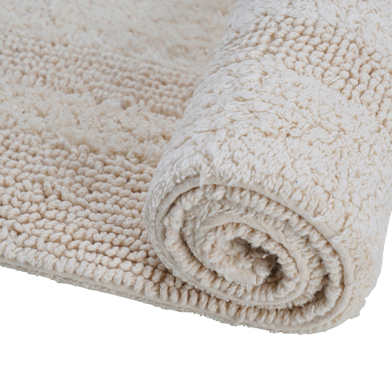 Off White Reversible Bathmat 75×45cm
