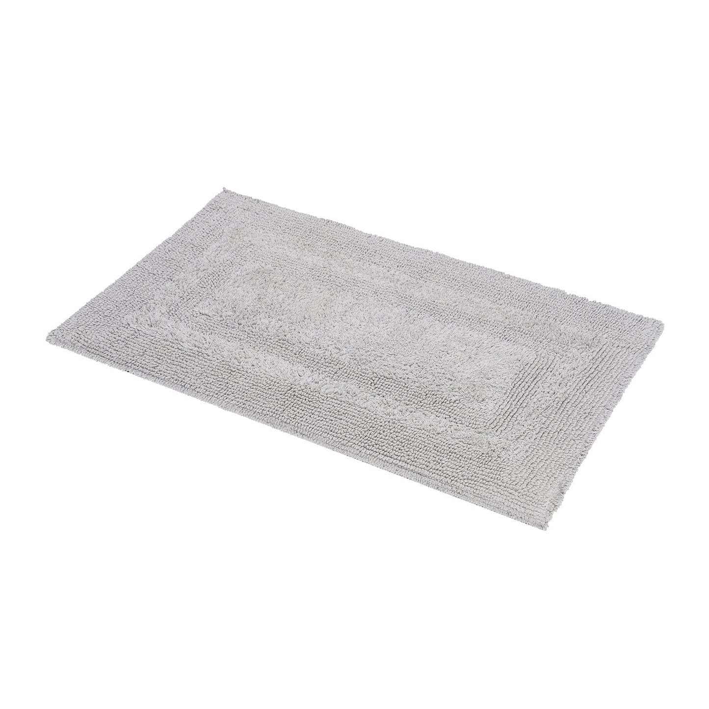 Grey Reversible Bathmat 75×45cm