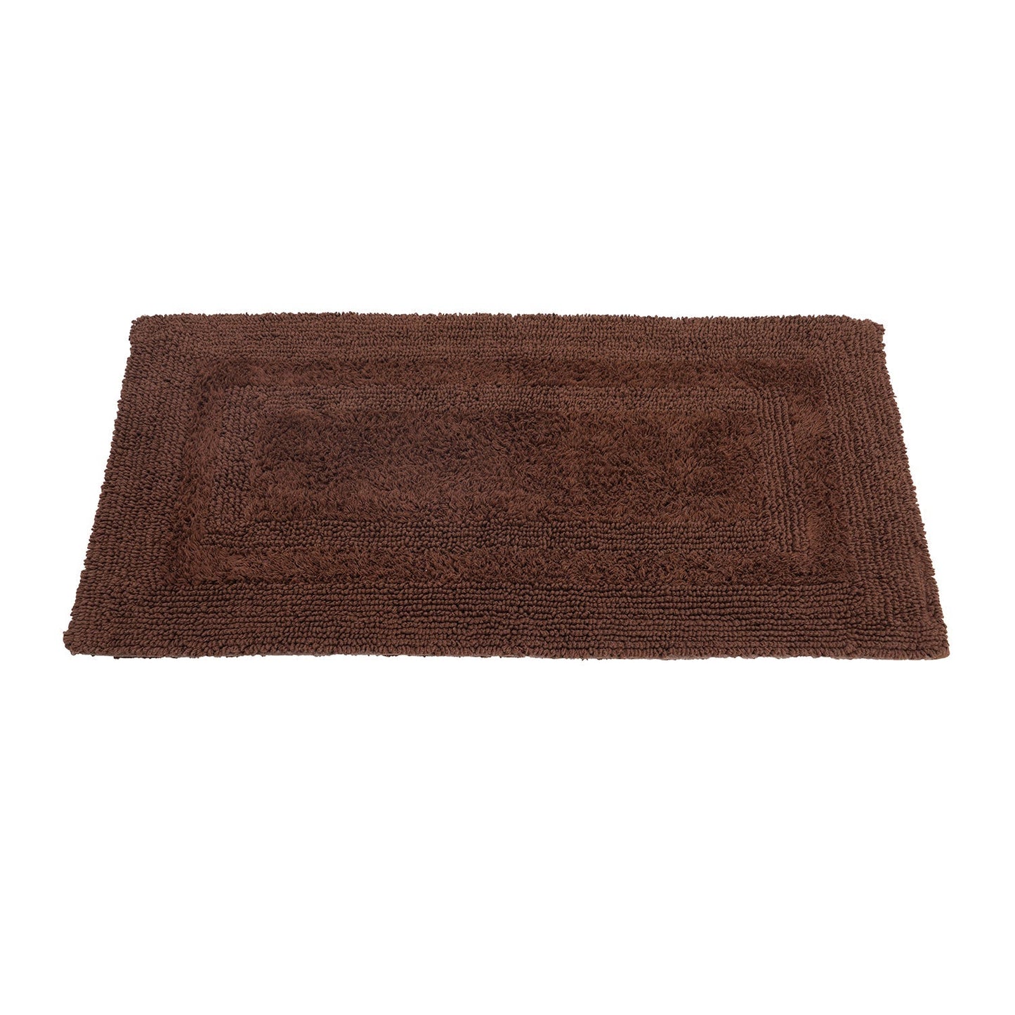 Brown Reversible Bathmat 75×45cm