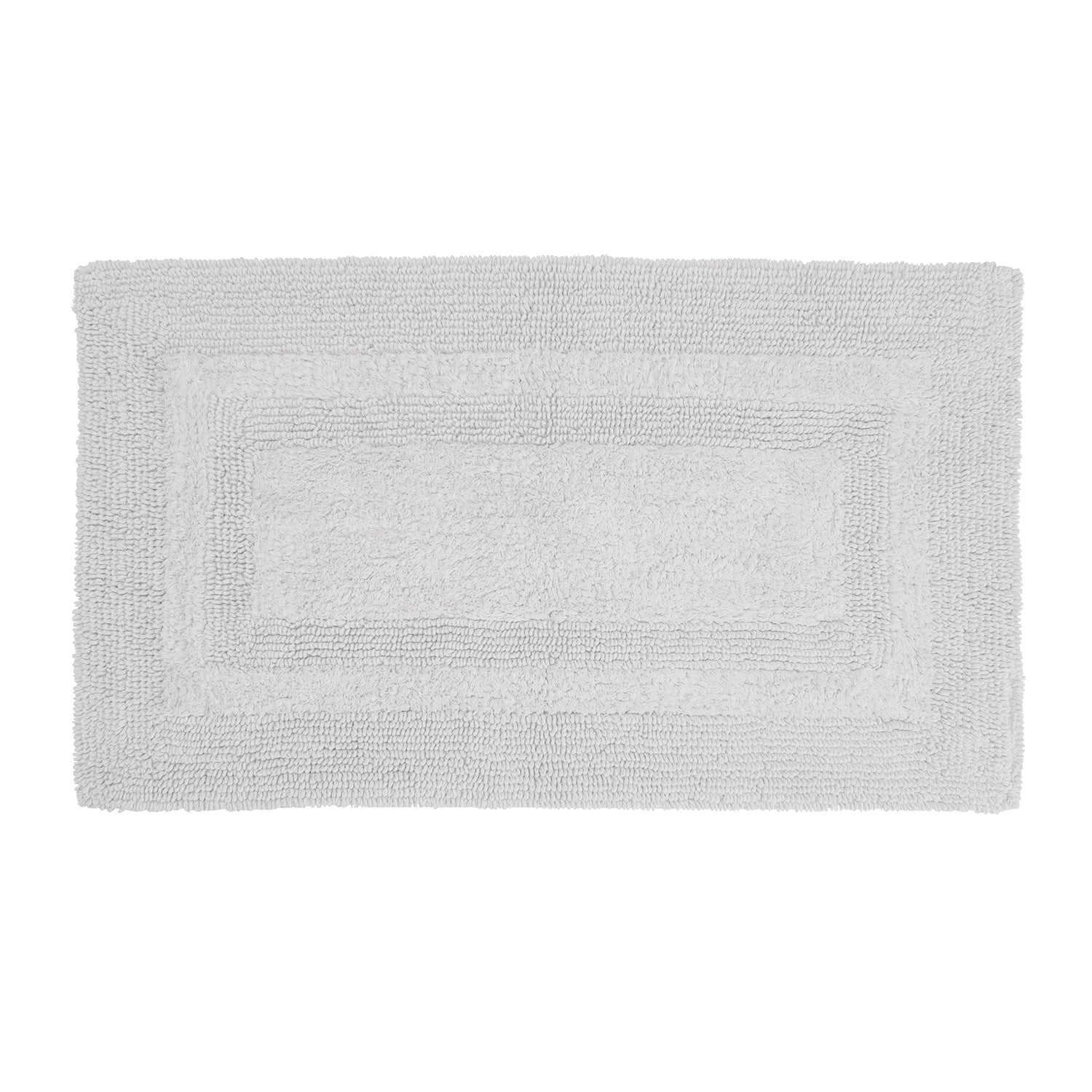 White Reversible Bathmat