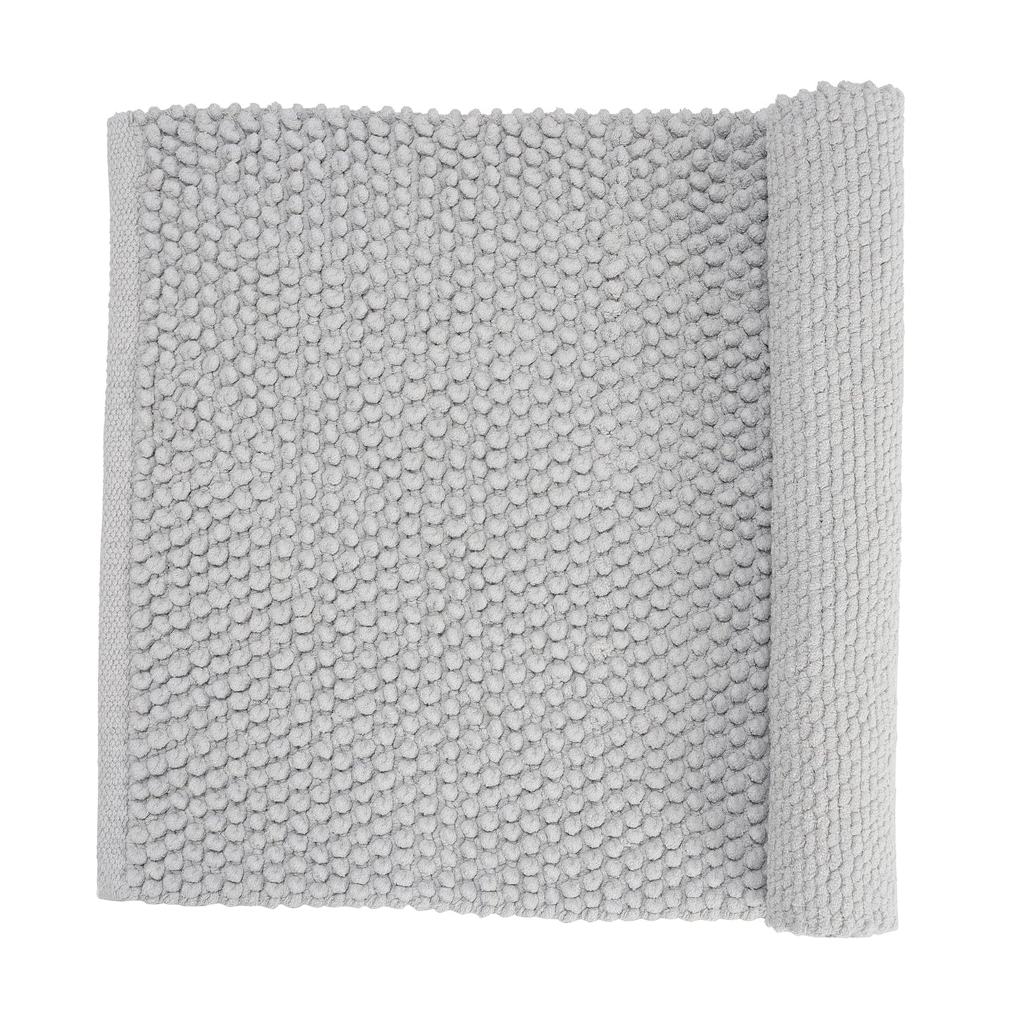 Light Blue Reversible Bathmat 75×45cm