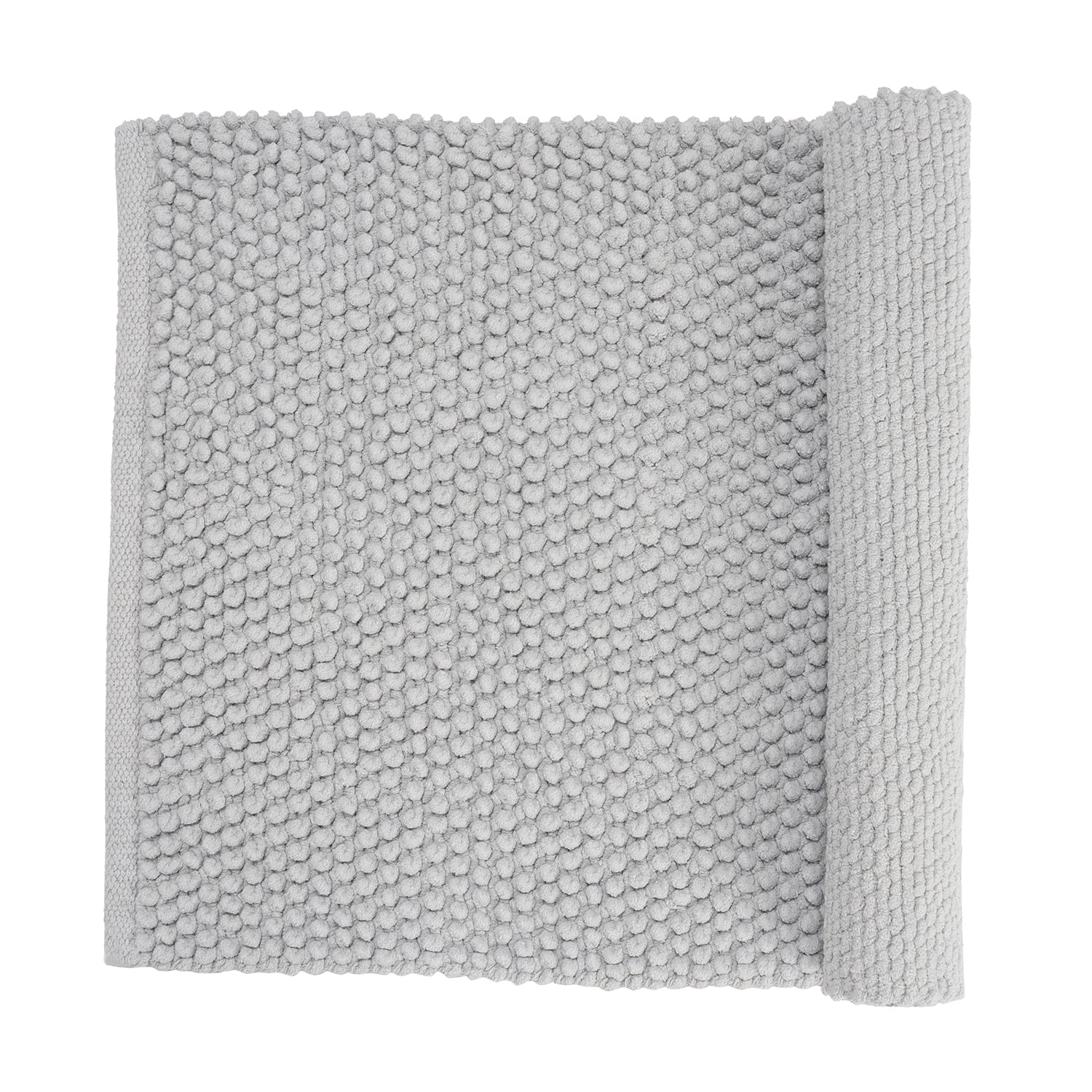 Light Blue Reversible Bathmat 75×45cm
