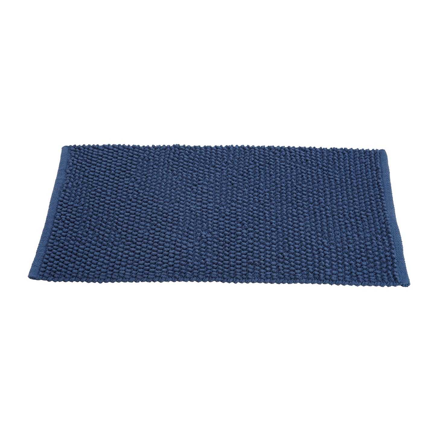 Dark Blue Reversible Bathmat 75×45cm